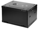 Rosewill 6U Server Rack Enclosure with Glass Door, Locks, & Removable Side