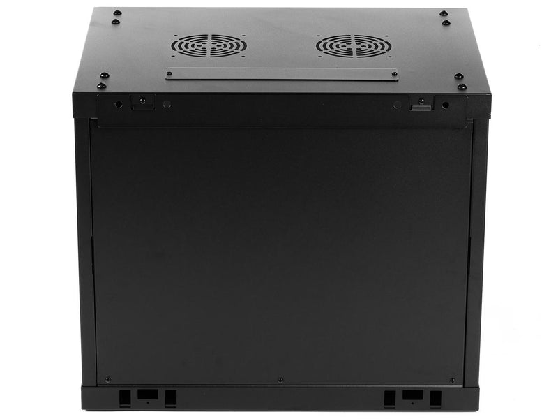 Rosewill 9U Server Rack Enclosure with Glass Door, Locks, & Removable Side