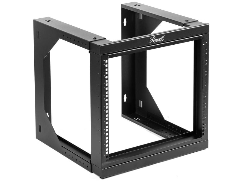 Rosewill 9U Server Rack with Swing Gate -Wall Mount Rack for 19 Inch IT