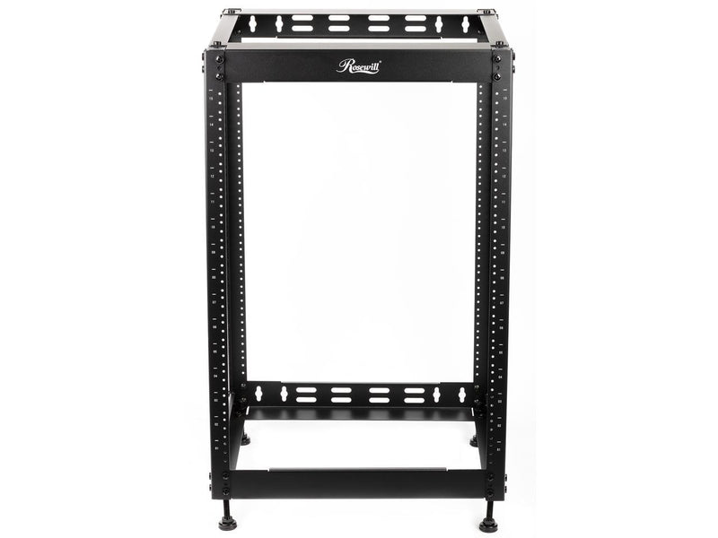 Rosewill 15U Open Frame Network Rack for Servers & AV Gear,Server Rack Floor