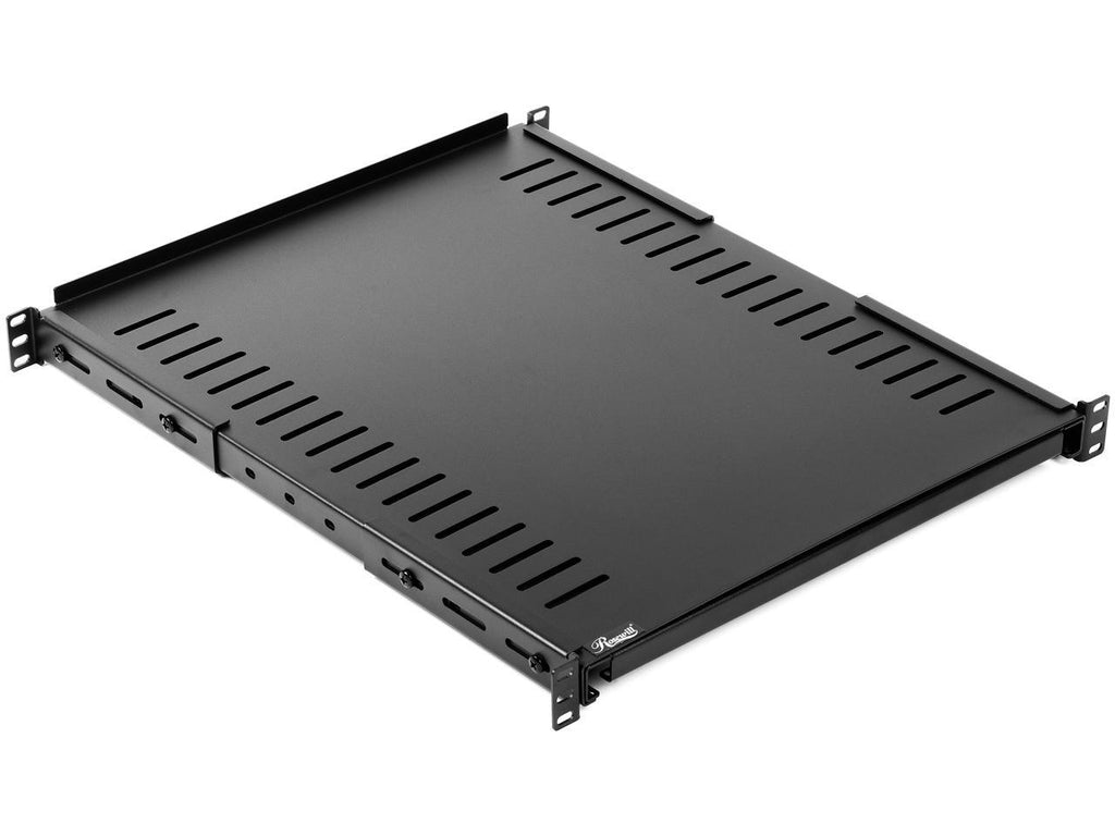 Rosewill 1U Adjustable Vented Server Rack Mount Shelf - 175lbs - 22