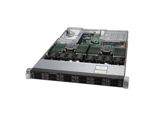 SUPERMICRO SuperServer SYS-120U-TNR 1U Rackmount Server Barebone, Complete