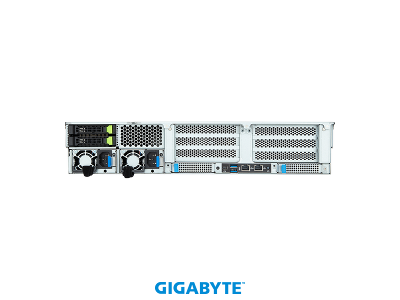 GIGABYTE E263-Z30-AAD1 Edge Server - AMD EPYC™ 9004 - 2U UP 2 x PCIe Gen5 GPUs