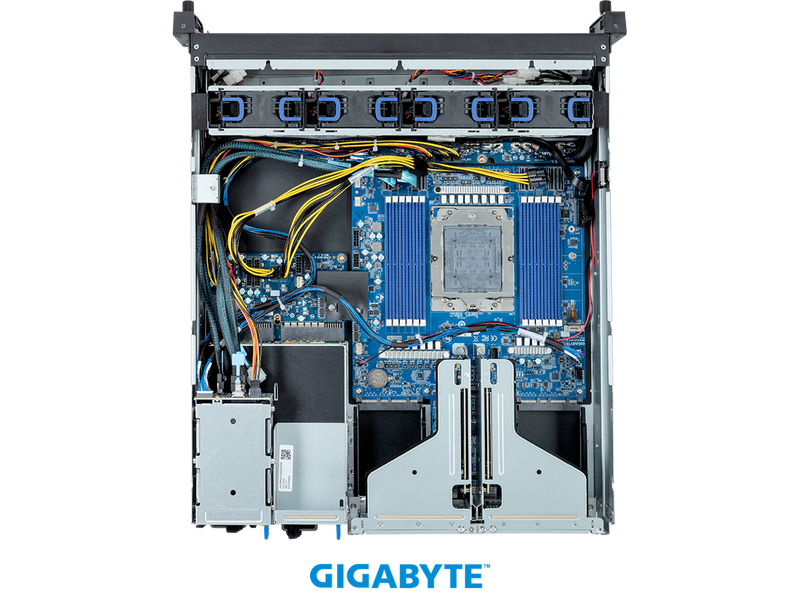 GIGABYTE E263-Z30-AAD1 Edge Server - AMD EPYC™ 9004 - 2U UP 2 x PCIe Gen5 GPUs