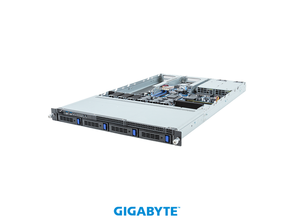 GIGABYTE R133-C10-AAA1 Rack Server - AMD Ryzen™ 7000 - 1U UP 4-Bay SATA