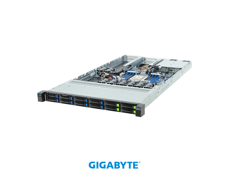 GIGABYTE R143-EG2-AAC2 Rack Server - AMD EPYC™ 8004 - 1U UP 1 x PCIe Gen5 GPU