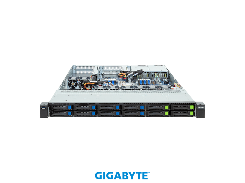 GIGABYTE R143-EG2-AAC2 Rack Server - AMD EPYC™ 8004 - 1U UP 1 x PCIe Gen5 GPU