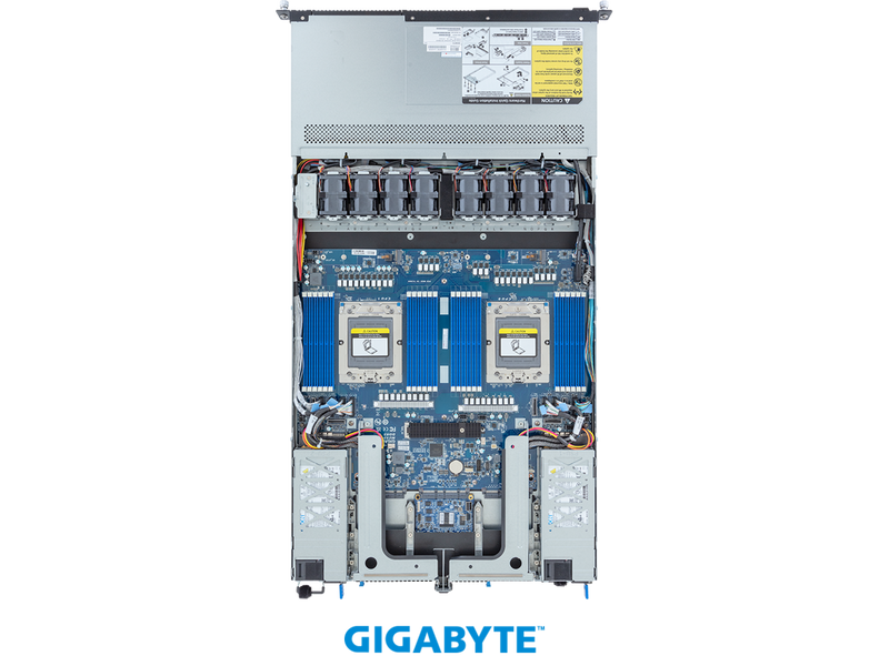 GIGABYTE R183-Z93-AAD1 Rack Server - AMD EPYC™ 9004 - 1U DP 4-Bay Gen5