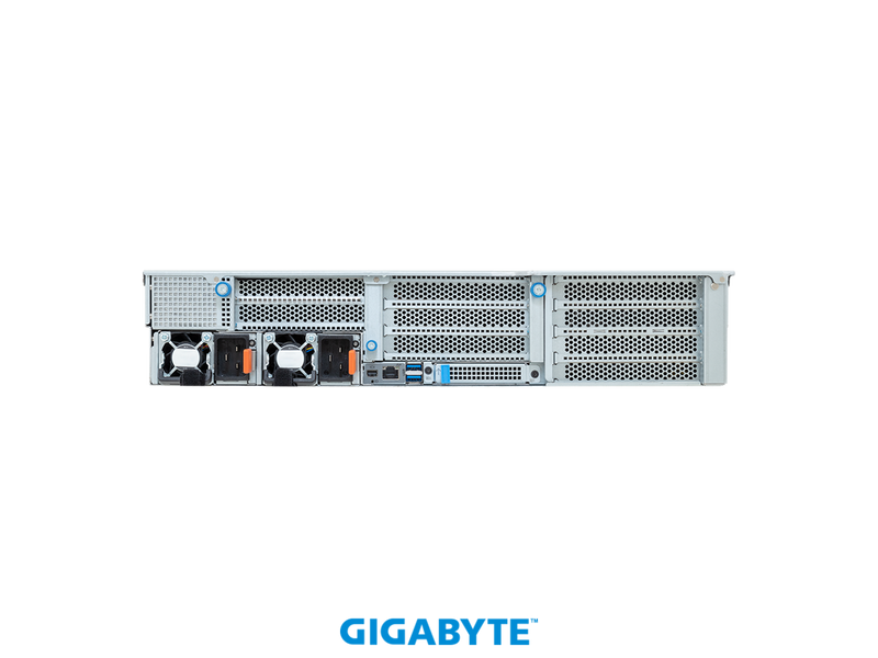 GIGABYTE R243-EG0-AAL1 Rack Server - AMD EPYC™ 8004 - 2U UP 4 x PCIe Gen5 GPUs