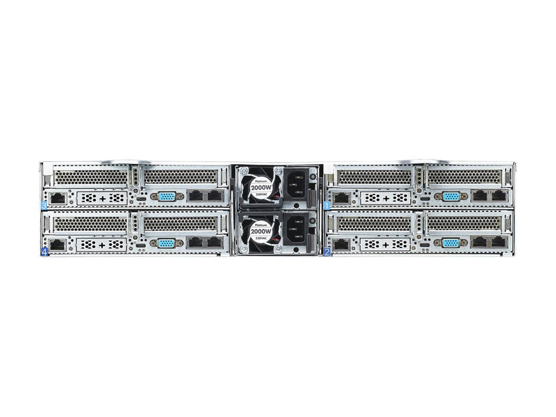 Tyan 2U 4 Nodes, AMD EPYC Single Socket, 4 NVMe U.2 Per Node