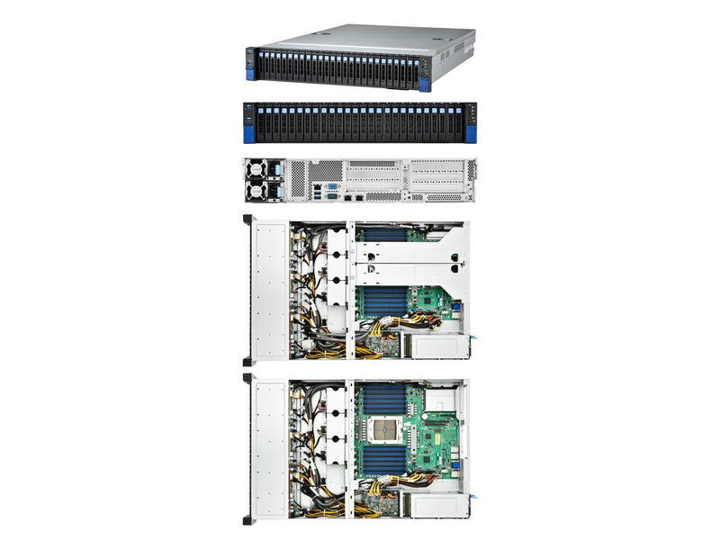 Tyan 2U1S Storage Server, NVMe BP, Single Socket AMD Genoa EPYC Platform