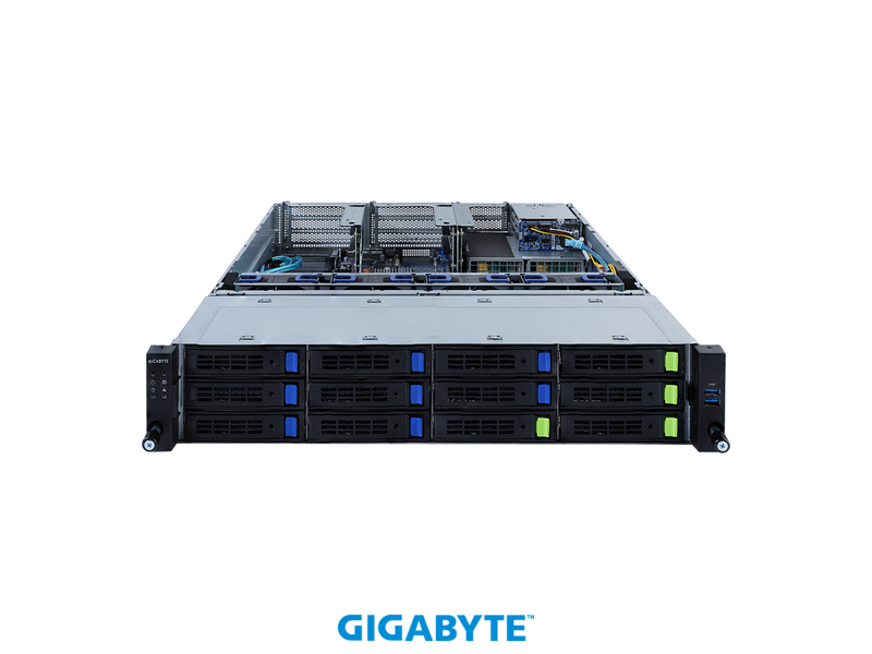 GIGABYTE R282-3C1 2U Rackmount Server Barebone LGA 4189 Intel C621A DDR4 3200