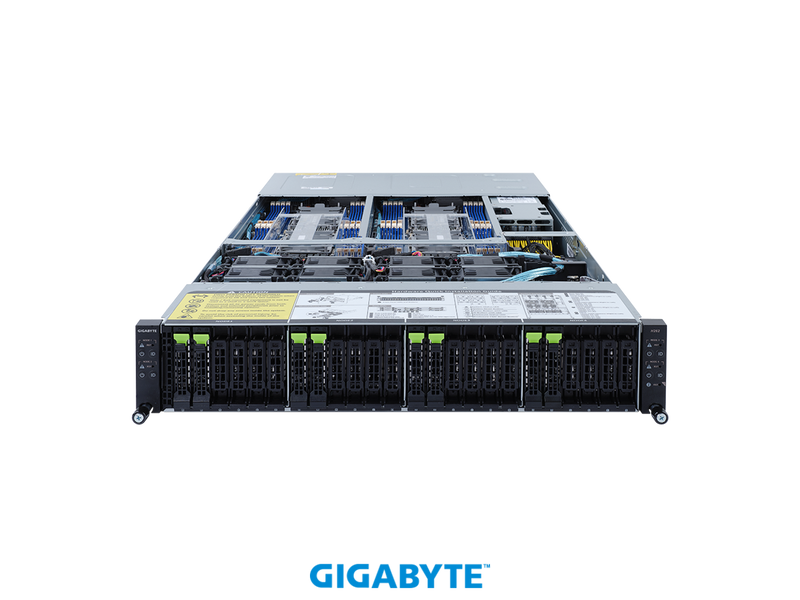 GIGABYTE H262-PC0 2U Rackmount Server Barebone LGA 4189 Intel C621A DDR4 3200