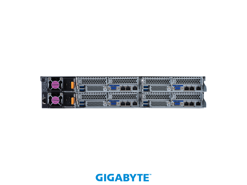 GIGABYTE H262-PC0 2U Rackmount Server Barebone LGA 4189 Intel C621A DDR4 3200