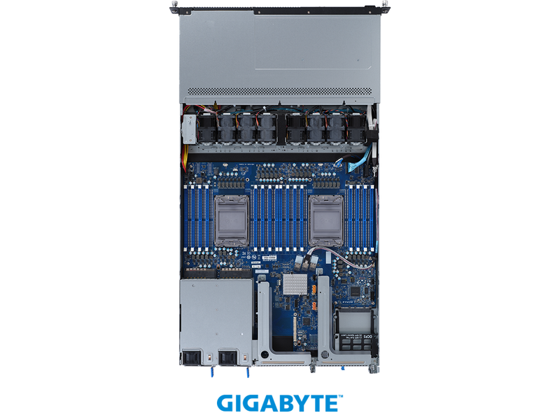 GIGABYTE R182-34A 3rd Gen. Intel® Xeon® Scalable DP Server Barebone - 1U 4-Bay