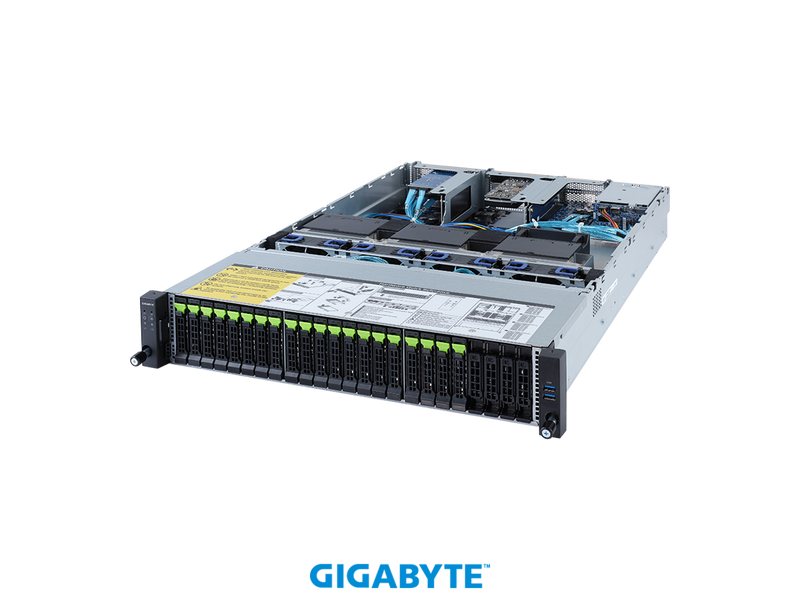 GIGABYTE R282-Z9G 2U Rackmount Server Barebone Socket SP3 Up to 3200*/ 2933