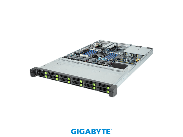 GIGABYTE 4th Gen Intel® Xeon® Scalable Server System - 1U UP 12-Bay