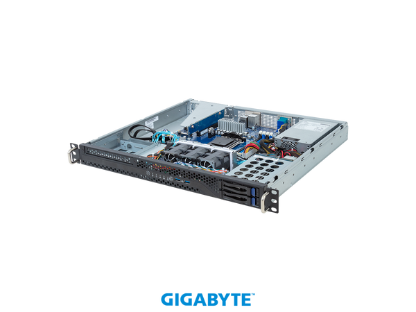 GIGABYTE R113-C10-AA02 Barebone Installed with AMD EPYC 4545P CPU,