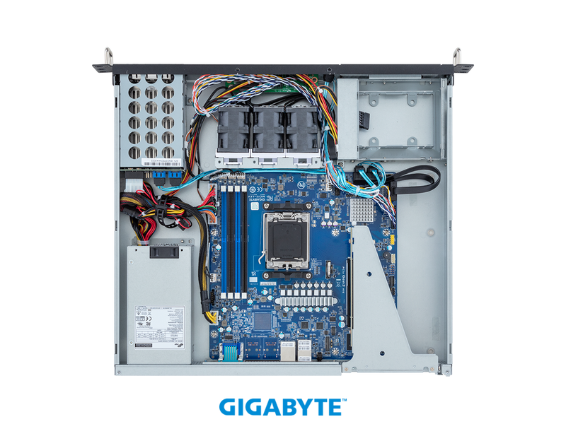GIGABYTE R113-C10-AA02 Barebones Installed with AMD EPYC 4464P CPU,