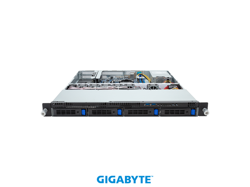 GIGABYTE R123-C00 (rev. AA01) Server Barebone, Rack Server - AMD Ryzen™ 7000 -