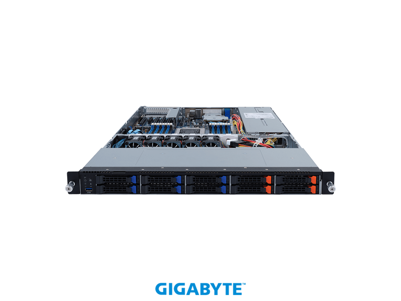 GIGABYTE R152-P30 Rev. 100 Server Barebones, Ampere® Altra® Max ARM Server - 1U