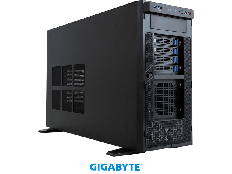 GIGABYTE W773-W80 GPU Workstation - Intel® Xeon® W-3500/2500/3400/2400 - UP