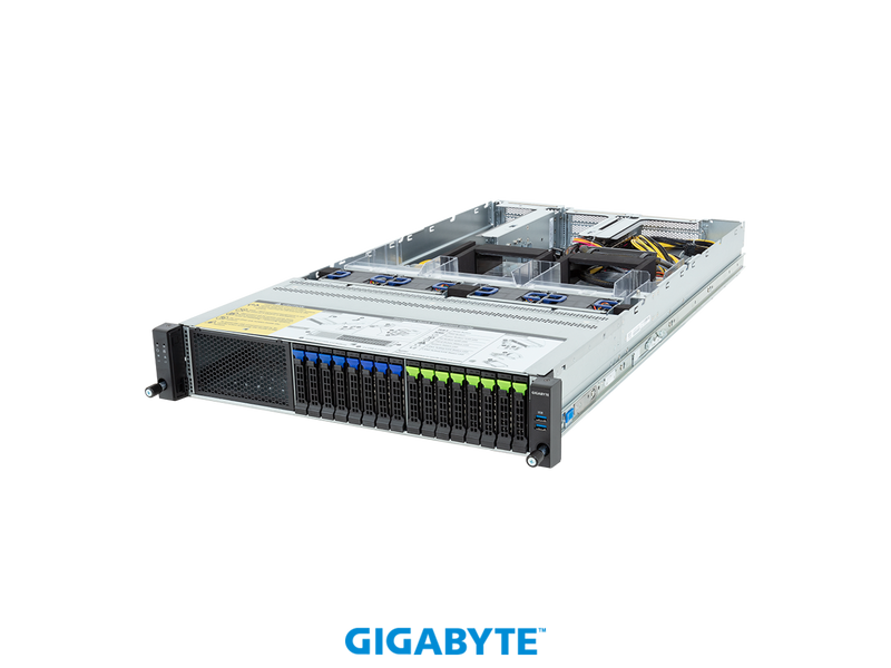 GIGABYTE R283-ZF1-AAL1 Rack Server - AMD EPYC™ 9005/9004 - 2U DP 4 x PCIe Gen5
