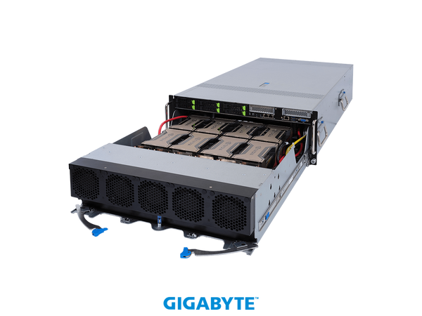 GIGABYTE G492-ZD2 HPC/AI Server - AMD EPYC™ 7003 - 4U DP HGX™ A100 8-GPU