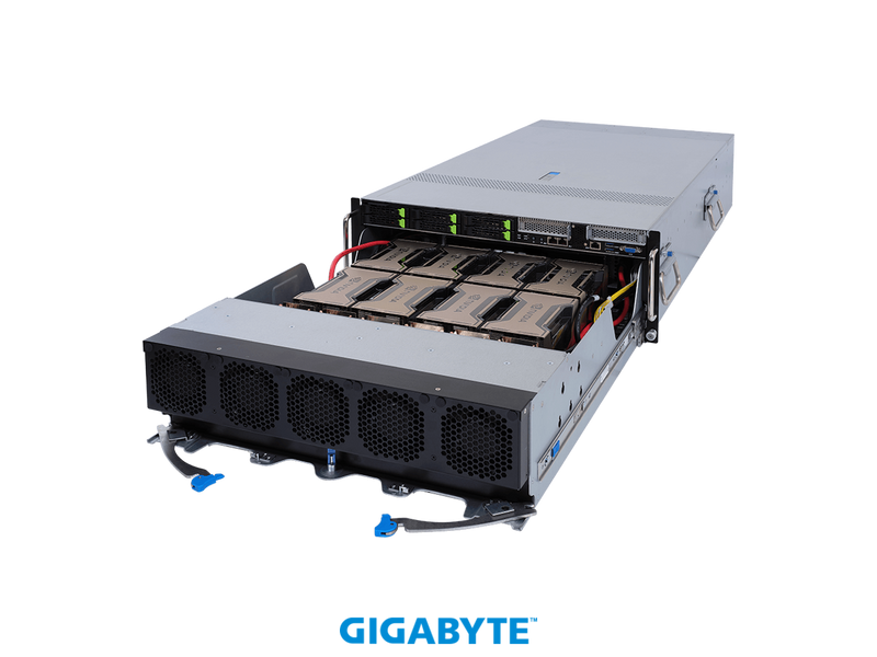 GIGABYTE G492-ZD2 HPC/AI Server - AMD EPYC™ 7003 - 4U DP HGX™ A100 8-GPU