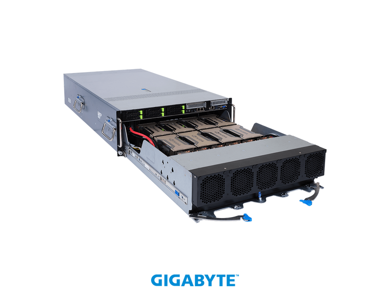 GIGABYTE G492-ZD2 HPC/AI Server - AMD EPYC™ 7003 - 4U DP HGX™ A100 8-GPU