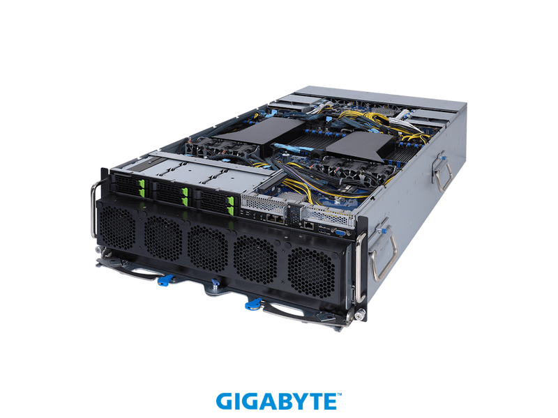 GIGABYTE G492-ZD2 HPC/AI Server - AMD EPYC™ 7003 - 4U DP HGX™ A100 8-GPU