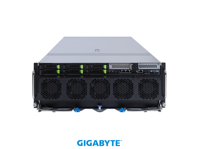 GIGABYTE G492-ZD2 HPC/AI Server - AMD EPYC™ 7003 - 4U DP HGX™ A100 8-GPU