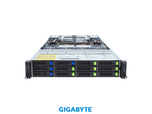 GIGABYTE R283-Z97-AAL1 Rack Server - AMD EPYC™ 9005/9004 - 2U DP 12+4-Bay Gen5