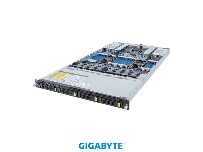 GIGABYTE R183-S95-AAV1 Rack Server - 5th/4th Gen Intel® Xeon® Scalable - 1U DP