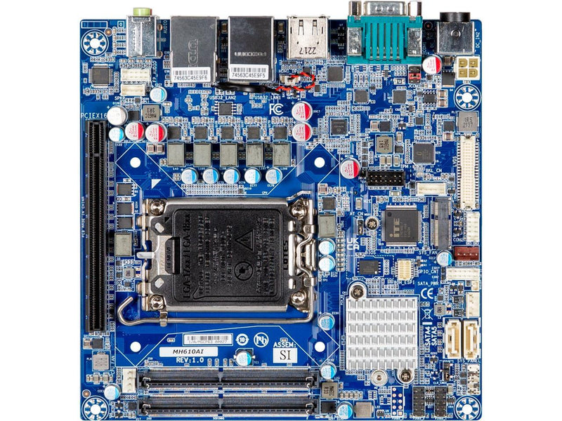 GIGAIPC mITX-H610A Mini ITX Server Motherboard