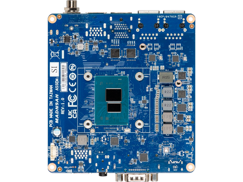 GIGAIPC QBi-N97A Embedded Compact Board with Intel Processor N97, Single Channel