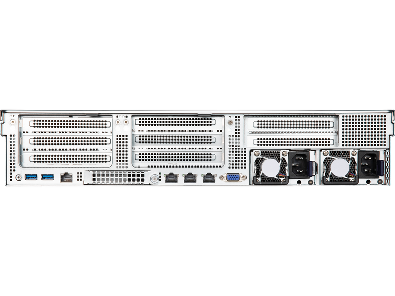 MSI 2U Server Barebones, Dual AMD EPYC™ 9004 Series Processors, 4 NVMe Hybrid