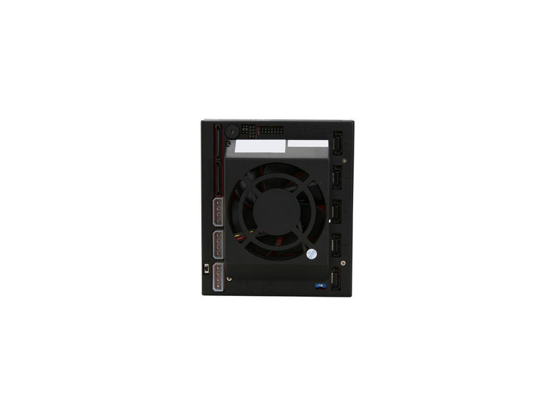 iStarUSA BPU-350SATA-BLACK 3x5.25" to 5x3.5" SAS/SATA 6.0 Gb/s Hot-Swap Cage -