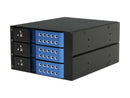 iStarUSA BPN-DE230SS-BLUE 2 x 5.25" to 3 x 3.5" SAS / SATA Trayless Hot-Swap