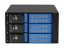 iStarUSA BPN-DE230SS-BLUE 2 x 5.25" to 3 x 3.5" SAS / SATA Trayless Hot-Swap