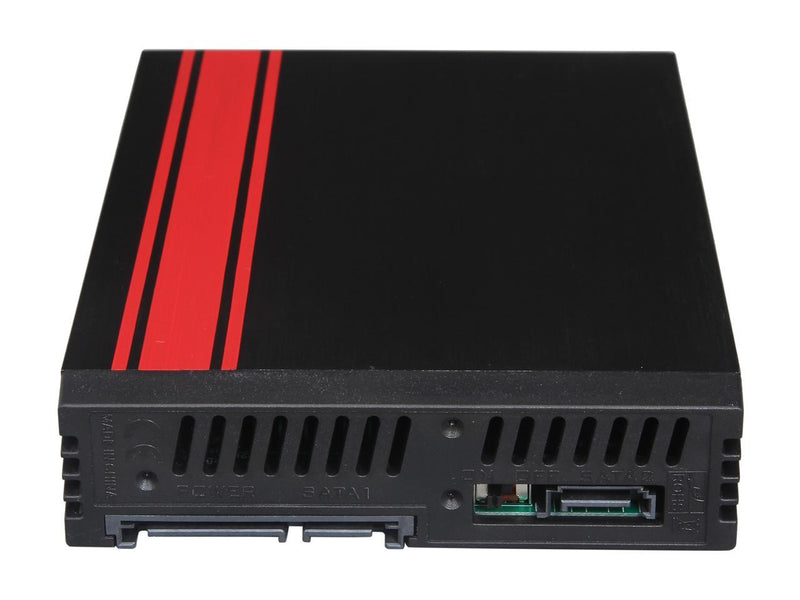 iStarUSA BPN-2535DE-SA 3.5" to 2 x 2.5" SATA 6 Gbps HDD SSD Hot-swap Rack