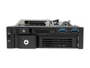 iStarUSA T-5K3525U-SA 5.25" to 2.5" and 3.5" SATA 6Gb/s Trayless Hot-Swap Cage