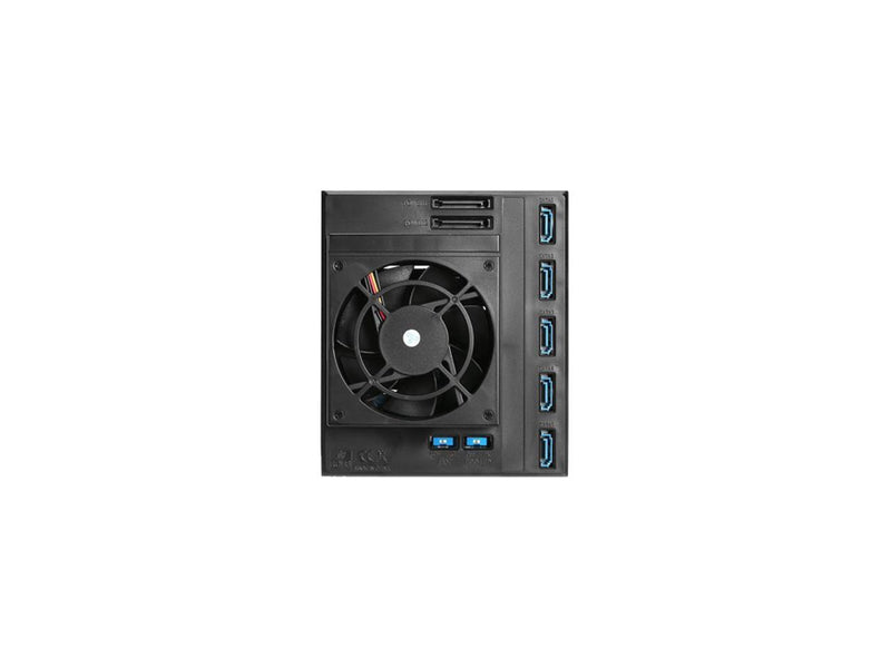 iStarUSA BPN-DE350HD-BLACK Trayless 3 x 5.25" to 5 x 3.5" 12Gb/s HDD Hot-swap