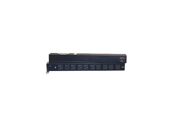 APC AP9560 Basic 1U 120V 30A 12 ft Rack PDU, Basic, 1U, 30A, 120V, (10)5-20