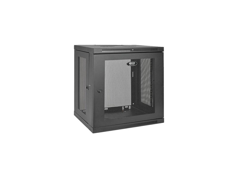 Tripp Lite 12U Wall-Mount Rack Enclosure Cabinet, Low-Profile Switch-Depth
