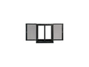 Tripp Lite SRW18UHD 18U SmartRack Heavy-Duty Side-Mount Wall-Mount Rack