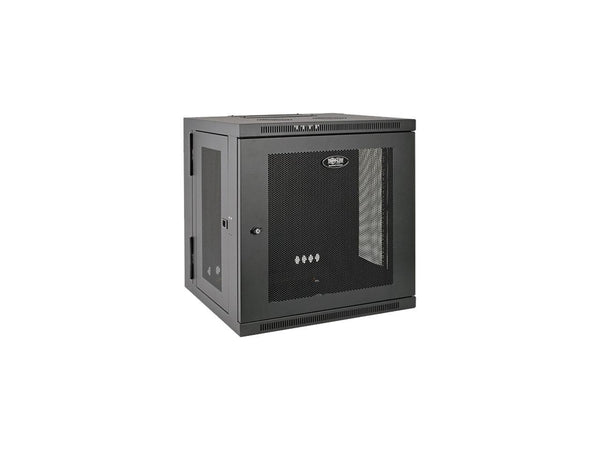 Tripp Lite SmartRack 12U UPS-Depth Wall-Mount Rack Enclosure Cabinet, Hinged