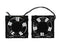 Tripp Lite SRXFANWM Wall-Mount Roof Fan Kit - Dual 230V High-Performance Fans,