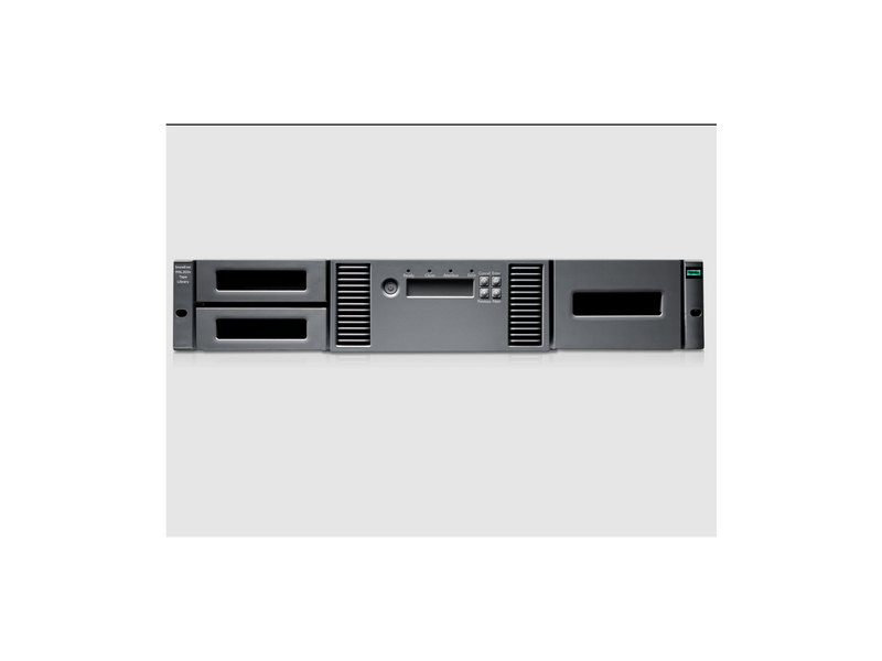 HPE MSL2024 Tape Library 1x MSL LTO-8 SAS Drive 15x LTO-8 30TB Data Cartridges -