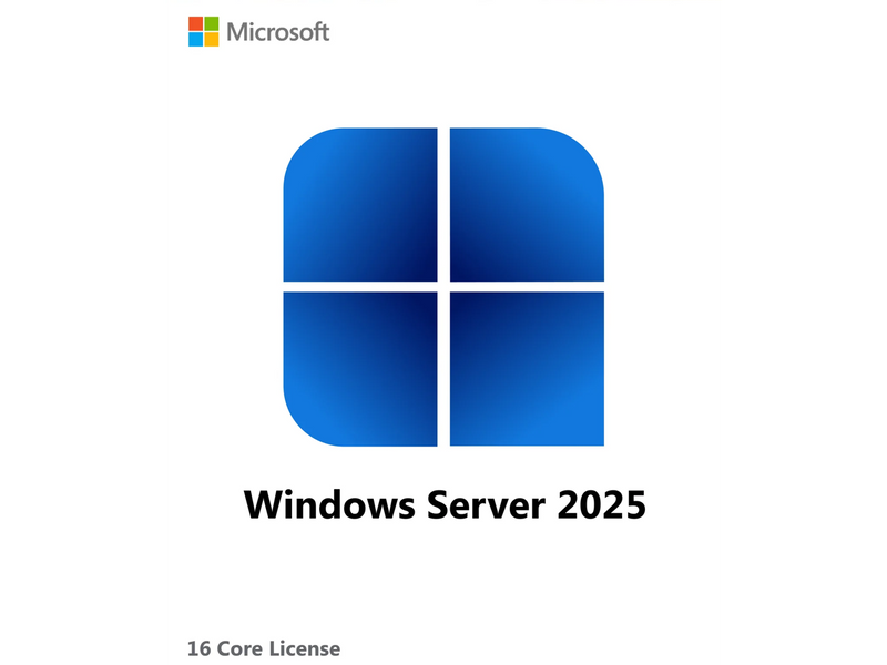 HPE Windows Microsoft Server 2025 Standard - Reseller Option Kit (ROK) - 16 Core